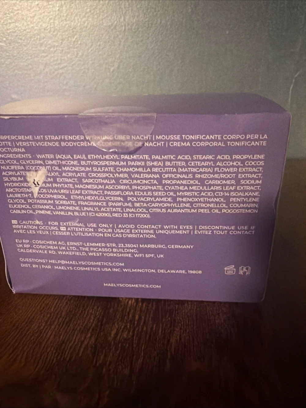 MAËLYS GET-DREAMY Overnight Toning Body Whip — 6.8 oz